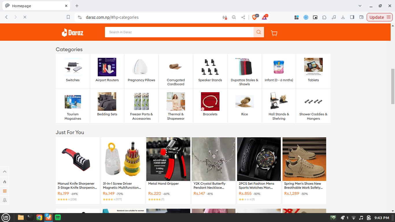 E-Commerce Project Screenshot