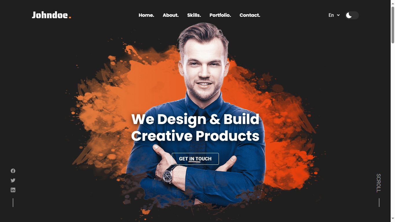 Portfolio Screenshot